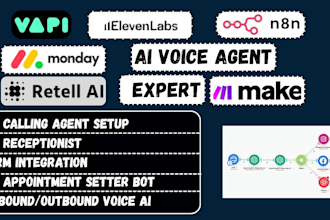 build ai voice agents with vapi ai, n8n, retell ai, synthflow, and elevenlabs
