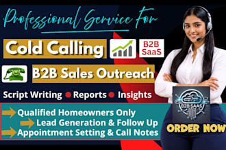 do telemarketing b2b cold calling lead generation appointment setter via calls
