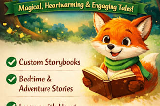 write a kids storybook or an engaging story