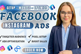 be facebook ads manager, setup optimize your social media fb business for sales