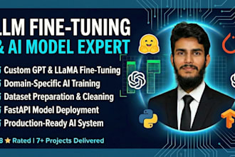 fine tune a custom llm and build an ai model for your specific business use