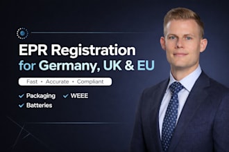 epr registration for amazon sellers in germany, france, UK andeu