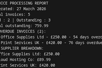 automate invoice processing for accounting firms