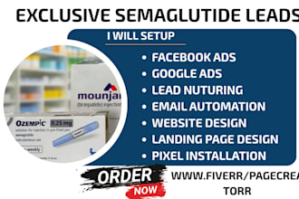 generate semaglutide leads peptide tirzepatide, ozempic wegovy weight loss leads