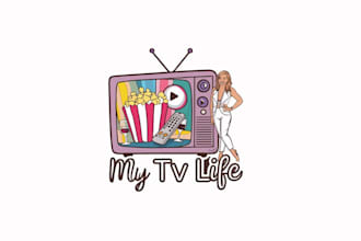 create wonderful and excellent television logo design