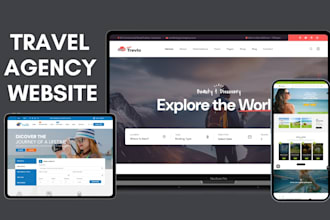build a tour, travel agency and hotel booking website
