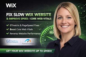 fix slow and redesign wix website improve wix speed and core website vitals