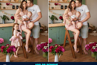 ai add remove person from photo professionally