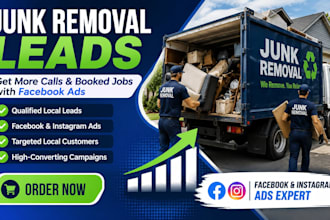 generate junk removal leads with facebook ads