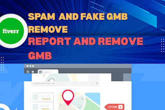 remove fake or spam google my business listing