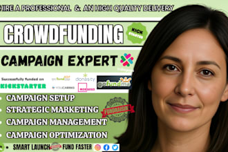 fundraise crowdfunding campaign creation for kickstarter gofundme indiegogo