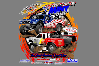 design high quality jeep reaching logo with unlimited revision