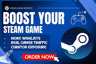 do steam game promotion to boost steam game wishlists online game
