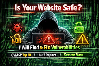 test your web app for vulnerabilities and security issues