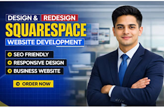squarespace redesign, website development squarespace