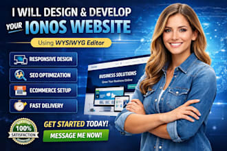 design ionos website develop ionos website wysiwyg