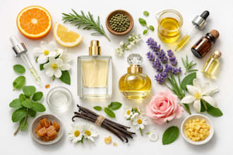 formulate custom perfumes, skincare and cosmetic products as a cosmetic chemist