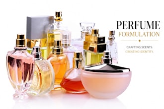 create a custom perfume and fragrance formulation
