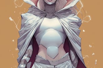 create a personalized anime manga character portrait