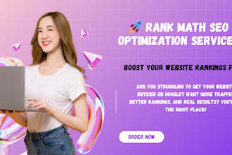 optimize blog posts and pages with rank math SEO