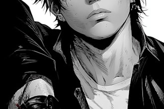 create stunning manga character portraits
