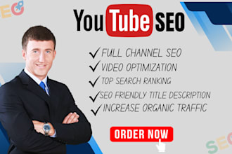 optimize the youtube video SEO for top ranking