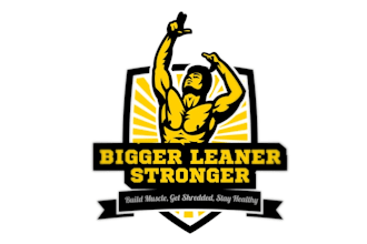 design modern bigger leaner stronger logo