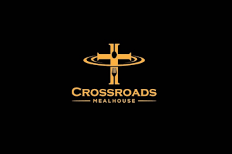 design crossroads meal house dream logo