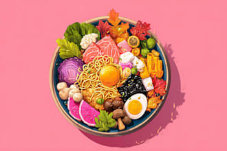food pop art of your food pop art