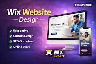 design a modern wix website, wix redesign, wix ecommerce store
