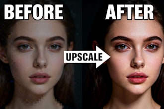 upscale and enhance your image to high resolution using ai