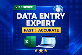 do data entry, copy paste, excel and typing work