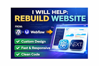 help rebuild your website