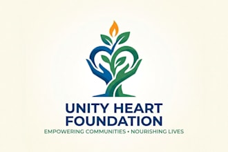 design a professional and meaningful charitable foundation logo