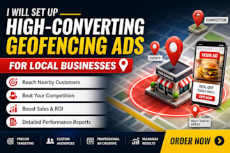 run high converting geofencing ads to target local customers