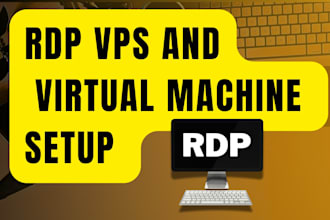 manage and fix remote desktop rdp,vm and vps setup for you