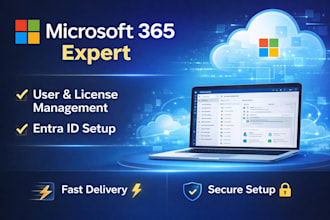 create microsoft 365 users, assign licenses and manage entra id