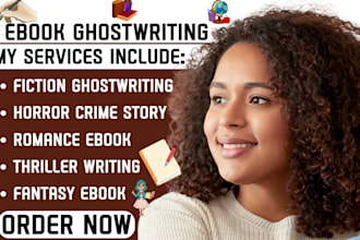ghostwrite horror crime story thriller fantasy romance ebook fiction story book