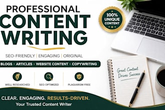 write clear and original essays, articles, and paragraphs