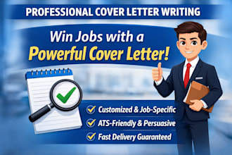 write a professional cover letter for job applications