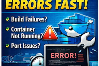 fix your docker container errors and issues quickly