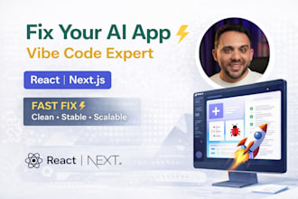 improve your vibe coded saas app and make it production ready
