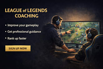 coach you in league of legends