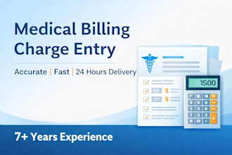 do medical billing charge entry