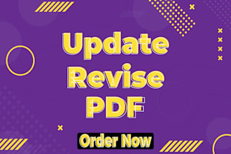 update, revise, and fix your PDF documents