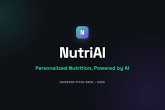 design a winning investor pitch deck and business presentation