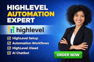 setup gohighlevel crm automation workflow ai chatbot sales funnel xlead ai