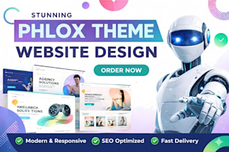 create premium business website with phlox pro