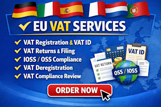 do eu vat, vat oss,vat registration,vat returns in germany,spain,italy,uk,poland