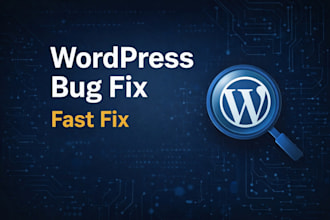 fix wordpress bugs and issues quickly